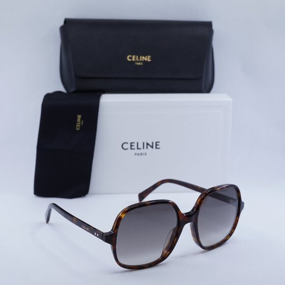 Final Price! Celine CL40244U 52F Brown Sunglasses - Picture 9 of 10